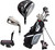 Precise M5 Complete Mens Golf Set (Black/White, 15pc, RH) NEW
