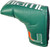Team Golf Blade Putter Headcover (Miami Hurricanes) NEW