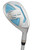 Tour Edge TE-200 Lady Edge Complete Set (11pc, Silver/Blue, Cart Bag) Petite NEW