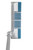 Tour Edge TE-200 Lady Edge Complete Set (11pc, Silver/Blue, Cart Bag) Petite NEW