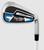 Tour Edge TE-400 Lady Edge Complete Set (12pc, Black/Blue, Cart Bag) 2025 NEW