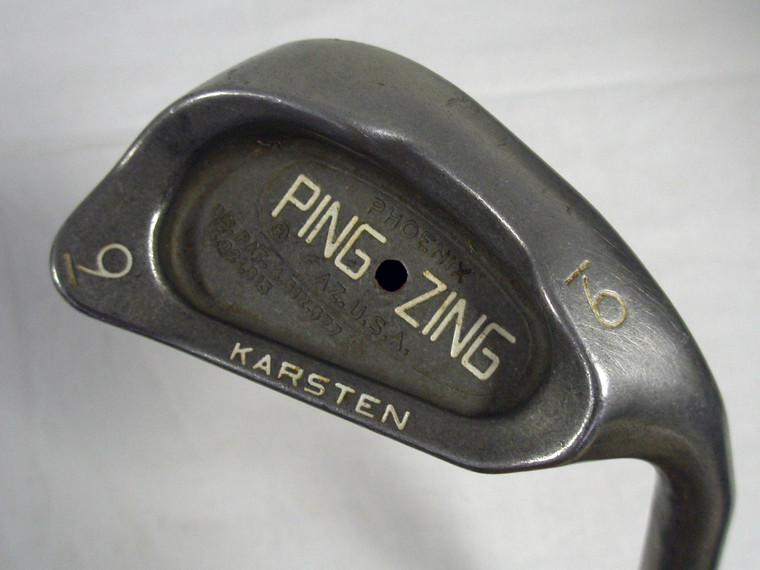 Ping Zing 9 iron Black Dot (Steel KT-M Stiff) 9i Karsten Golf Club
