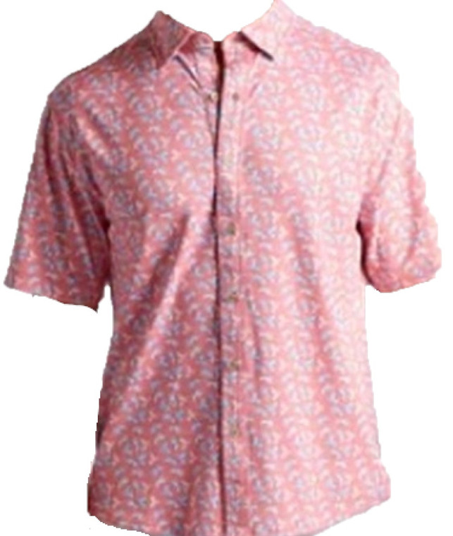 Bermuda Sands Short Sleeve Polo Shirt (Levi, Poppy Red, 3XL) Golf NEW
