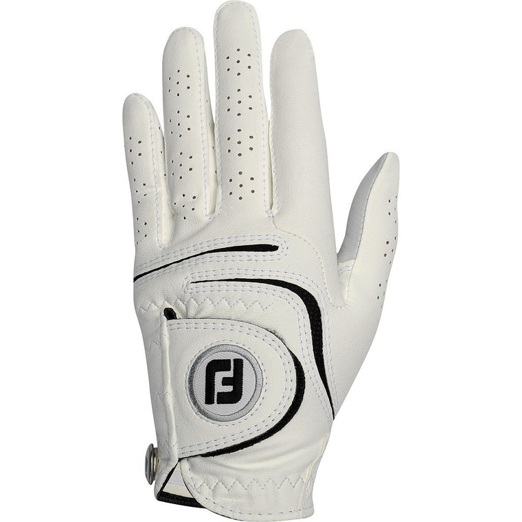 Footjoy Weathersof 2014 Golf Glove White (Women's, RIGHT) Leather NEW