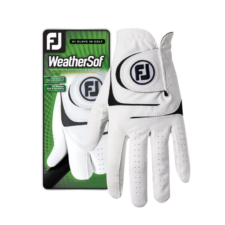 Footjoy WeatherSof Glove 2018 (Men's Regular) NEW