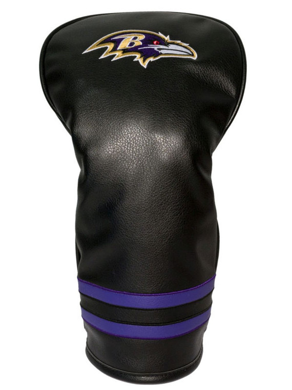 Team Golf Vintage Single Driver Headcover Baltimore Ravens Oversized NFL NEW