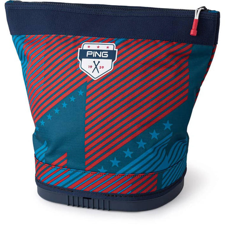 Ping Stars & Stripes Range Bag (Red/White/Blue, 12"x9") Golf Shag Bag NEW Ping Stars & Stripes Range Bag (Red/White/Blue, 12"x9") Golf Shag Bag NEW