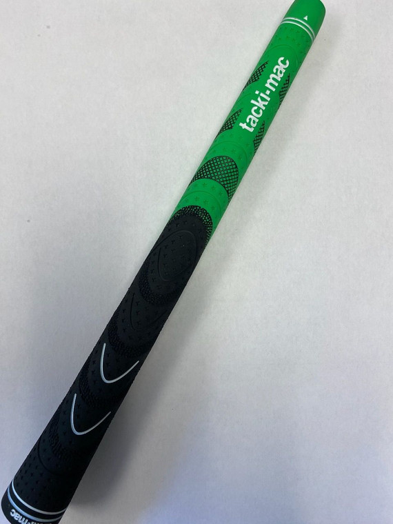 Tacki-Mac Dual Molded II Grip (Bright Green/Black, Standard) Golf NEW