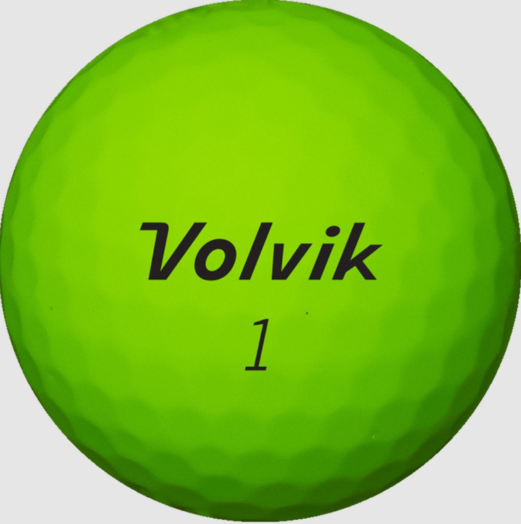 Volvik Vimax Soft Golf Balls (Matte Green, 3pk) 1 Sleeve 2023 NEW