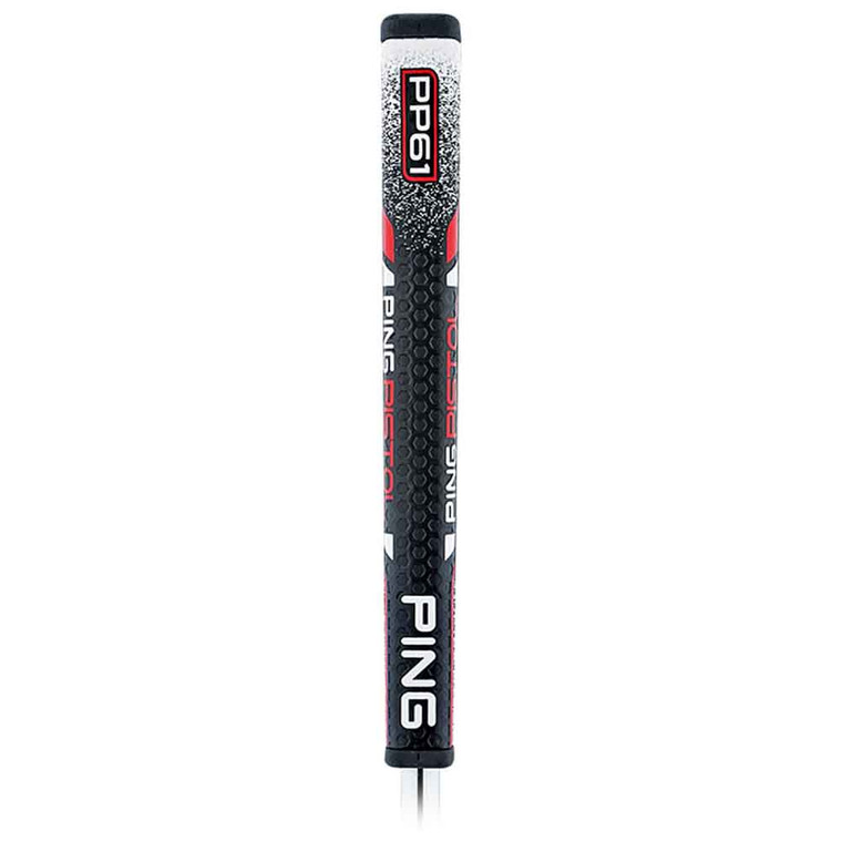 Ping 2019 Pistol PP61 Putter Grip (Red/Black, 95g) Golf NEW Ping 2019 Pistol PP61 Putter Grip (Red/Black, 95g) Golf NEW