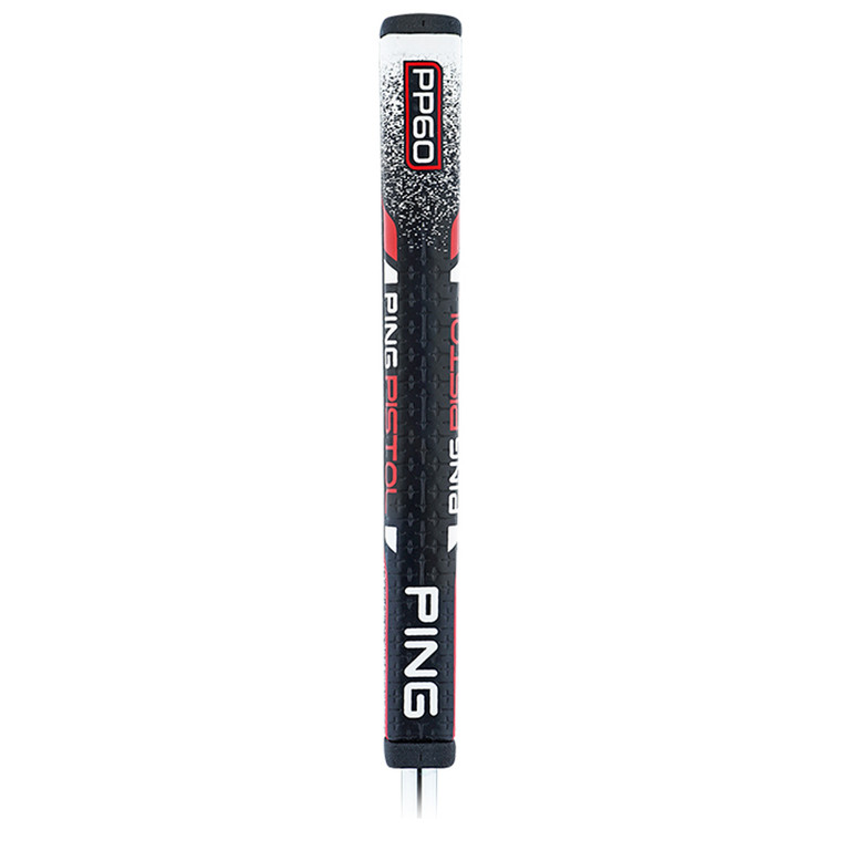 Ping 2019 Pistol PP62 Putter Grip (Black/Red, 68g) Golf NEW Ping 2019 Pistol PP62 Putter Grip (Black/Red, 68g) Golf NEW