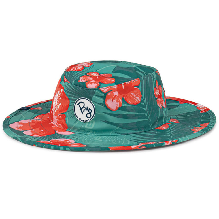 Ping Pua Boonie Hat (Teal, One Size) Golf Cap NEW