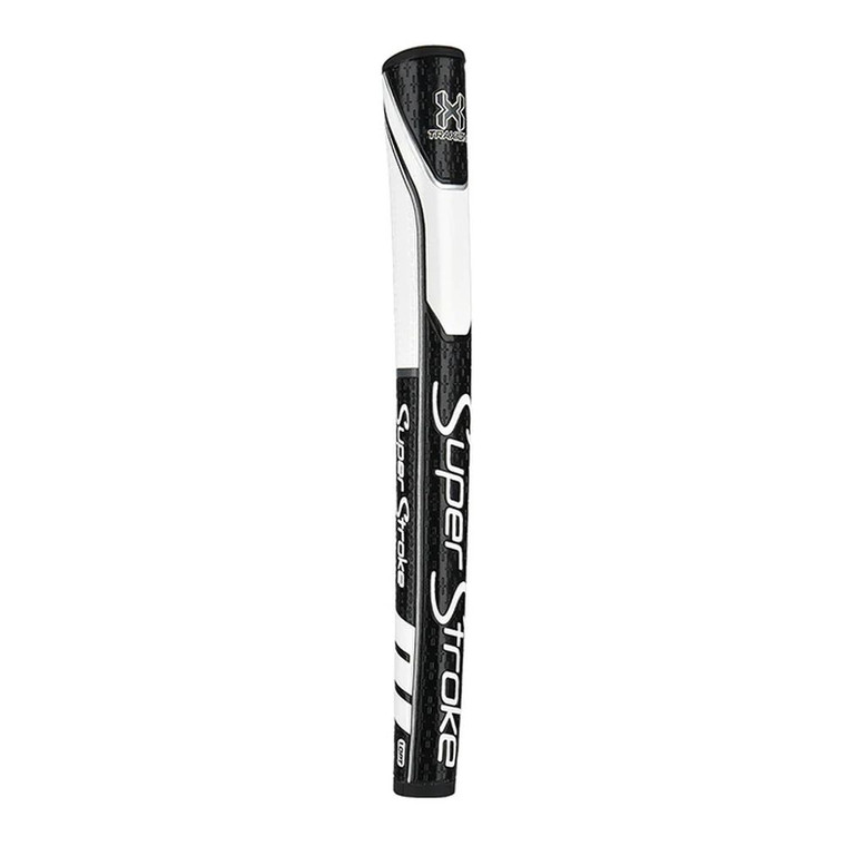 SuperStroke Traxion 1.0 PT Putter Grip (Black/White, 82g) Golf NEW SuperStroke Traxion 1.0 PT Putter Grip (Black/White, 82g) Golf NEW