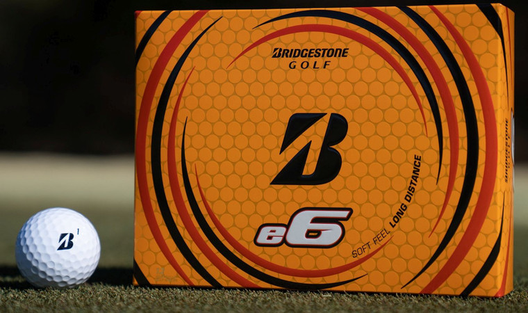 Bridgestone e6 Golf Balls (12pk, WHITE, 2021) LOGOS NEW