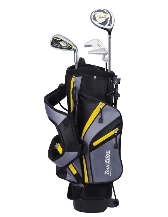 Tour Edge HL-J Junior Iron Set (YELLOW 2x1, Graphite Juniors, LEFT) NEW