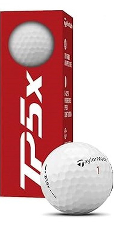 Taylor Made TP5x Golf Balls (White, 3pk) 1 Sleeve 2024  NEW Taylor Made TP5x Golf Balls (White, 3pk) 1 Sleeve 2024  NEW