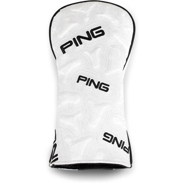 Ping Icon Driver Headcover (White) 2025 Golf NEW