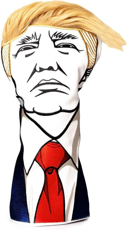 Pins & Aces Trump Driver Headcover (Red/White/Blue) Golf 2025 NEW Pins & Aces Trump Driver Headcover (Red/White/Blue) Golf 2025 NEW