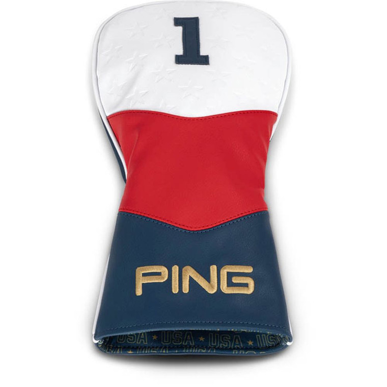 Ping Anthem Driver Headcover (Red/White/Blue, Limited Edition) 2025 NEW