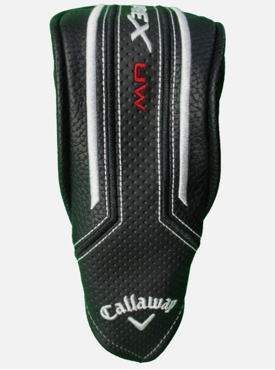 Callaway Apex Utility Wood Headcover (Black/White) Rescue Golf Club Cover NEW