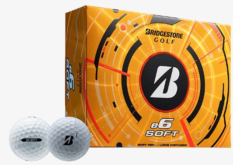 Bridgestone e6 Soft Golf Balls (White, 24pk) 2dz 2025 NEW Bridgestone e6 Soft Golf Balls (White, 24pk) 2dz 2025 NEW