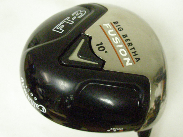 Callaway Big Bertha Fusion FT-3 Driver 10* (Draw, Harrison Pro 3.5, Stiff) FT3