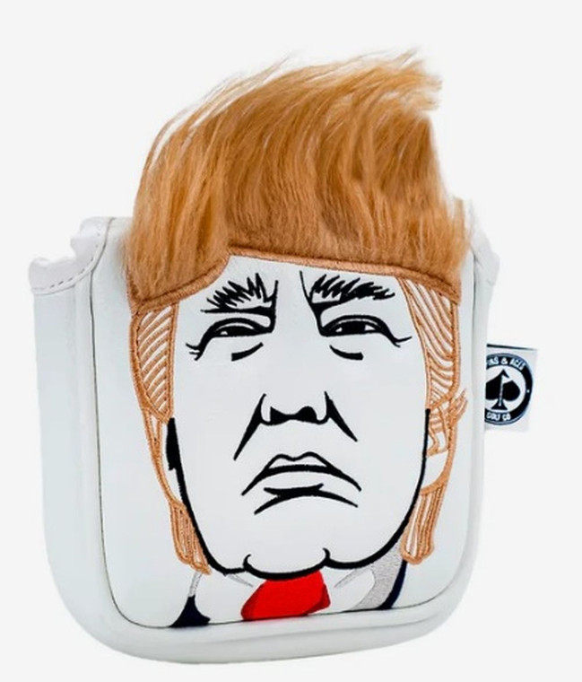 Pins & Aces Trump Mallet Putter Headcover (Red/White/Blue) Golf 2025 NEW Pins & Aces Trump Mallet Putter Headcover (Red/White/Blue) Golf 2025 NEW