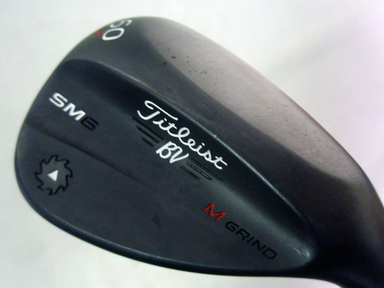 Titleist Vokey SM6 Lob Wedge 60* 08* (Jet Black, M Grind) Golf