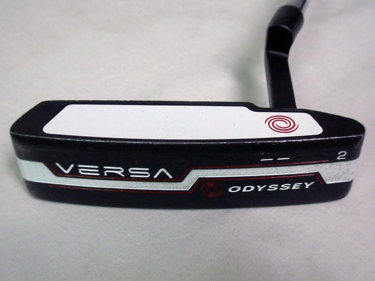 Odyssey Versa 2 Putter 35" (Black/White/Black, Full Shaft Offset) Golf Club