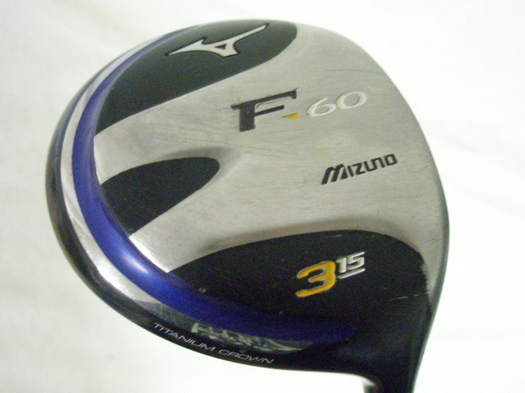 Mizuno F-60 3 wood 15* (Exsar Regular) F60 3w Fairway Golf Club