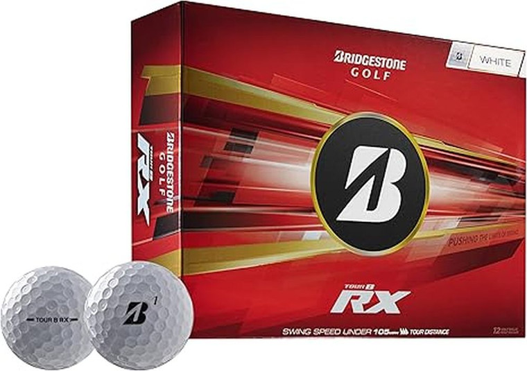Bridgestone Tour B-RX Golf Balls (White, 12pk) 1 Dozen  2026 NEW