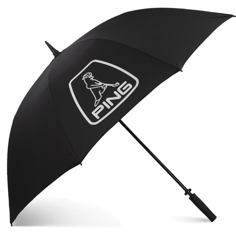 Ping Golf Umbrella (Black/White, 62" Single Canopy) NEW