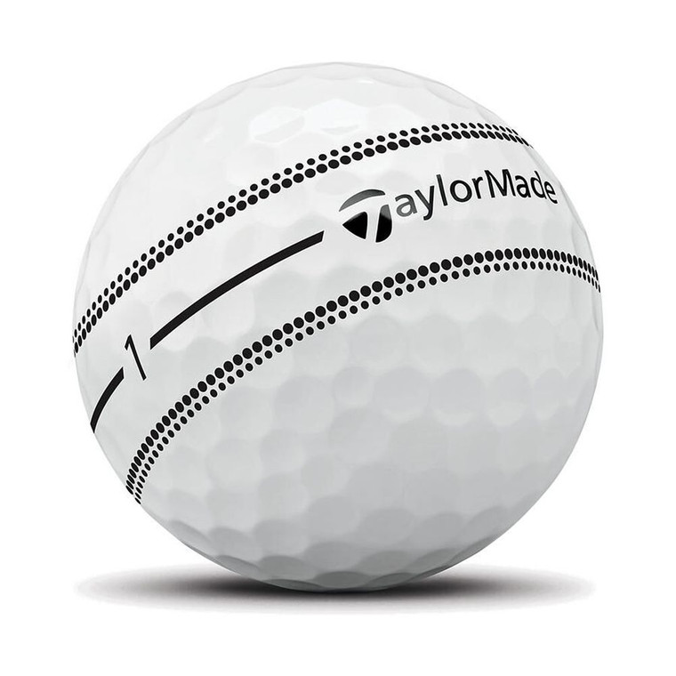 Taylor Made TP5 Stripe Golf Balls (White/Black, 3pk) 1 Sleeve 2026 NEW
