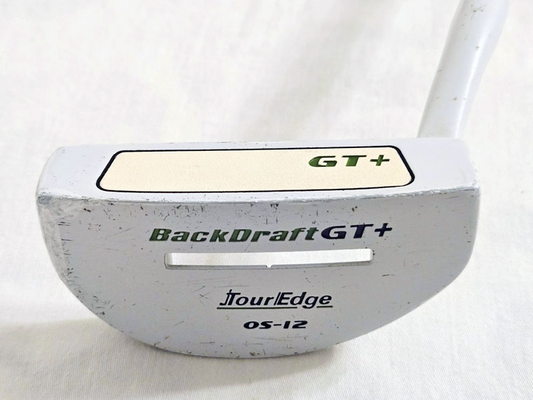 Tour Edge Backdraft GT+ OS-12 Putter 34" (White/Lime) Golf Club