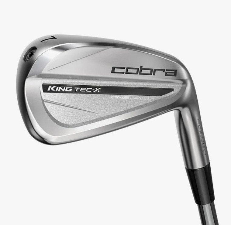 Cobra KING TEC X ONE LENGTH Iron Set (4-PW) 2025 Forged NEW