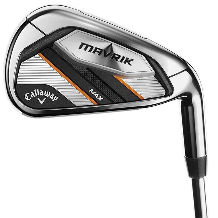 Callaway Mavrik Max 6 Iron (Steel KBS Max 80 Stiff, 2* UP) 6i Golf Club