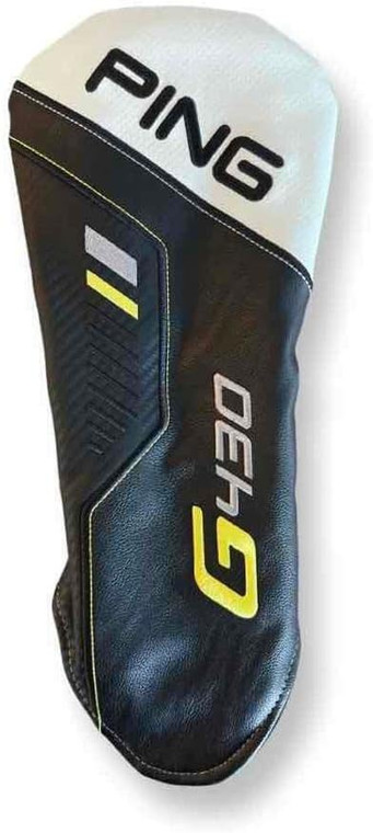 Ping G430 Driver Headcover (Black/White/Yellow) G430 Golf Club Cover NEW