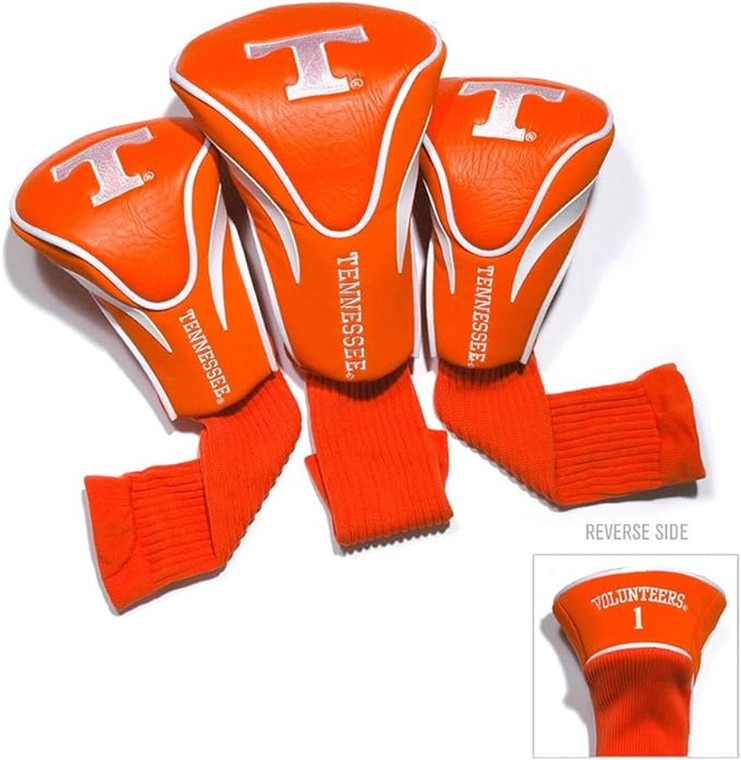 Team Golf Contour Golf Club Headcovers 3pk (Tennessee Volunteers) NCAA NEW
