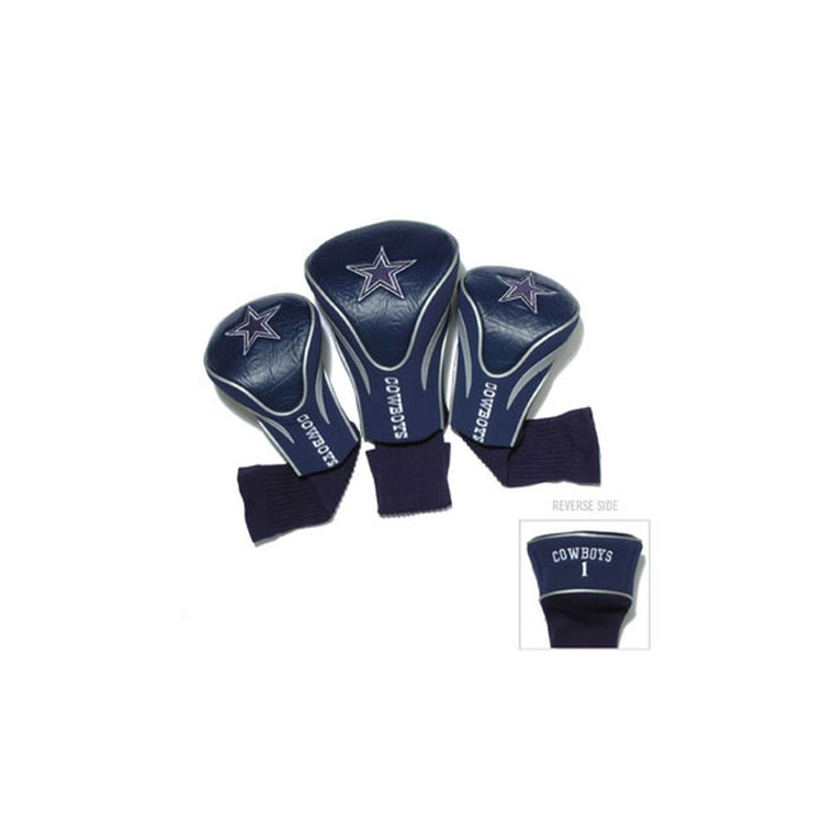 Team Golf Contour Golf Club Headcovers 3pk (Dallas Cowboys) NFL NEW