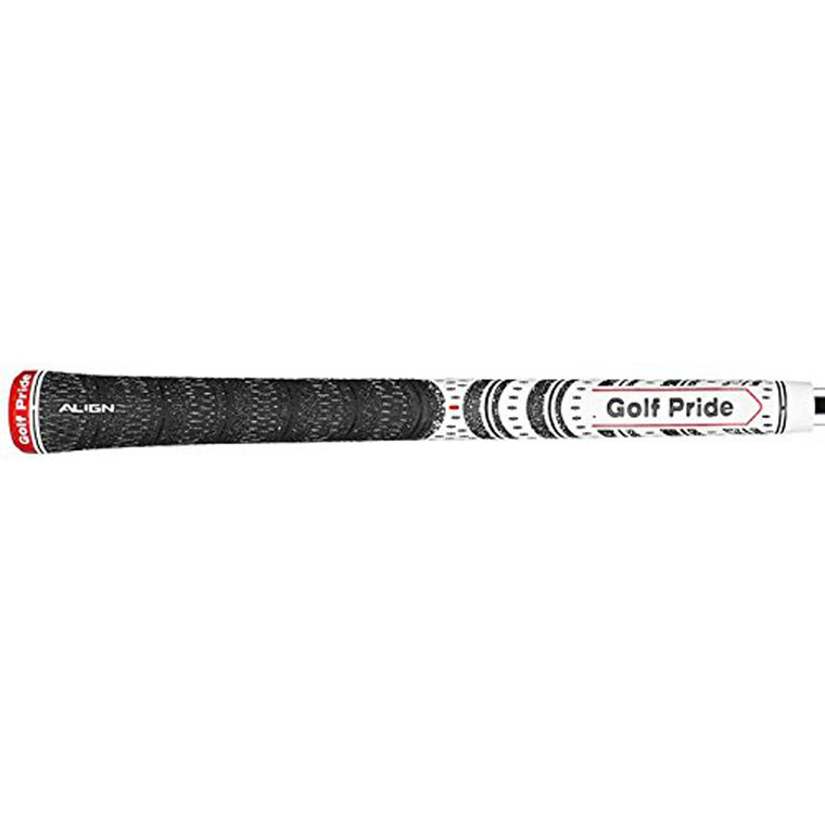 Golf Pride MCC Align Golf Grip (Black/White, Midsize) .600 Ribbed NEW