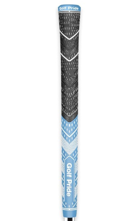 Golf Pride MCC Plus 4 Grip (Light Blue,/White, STANDARD) NEW