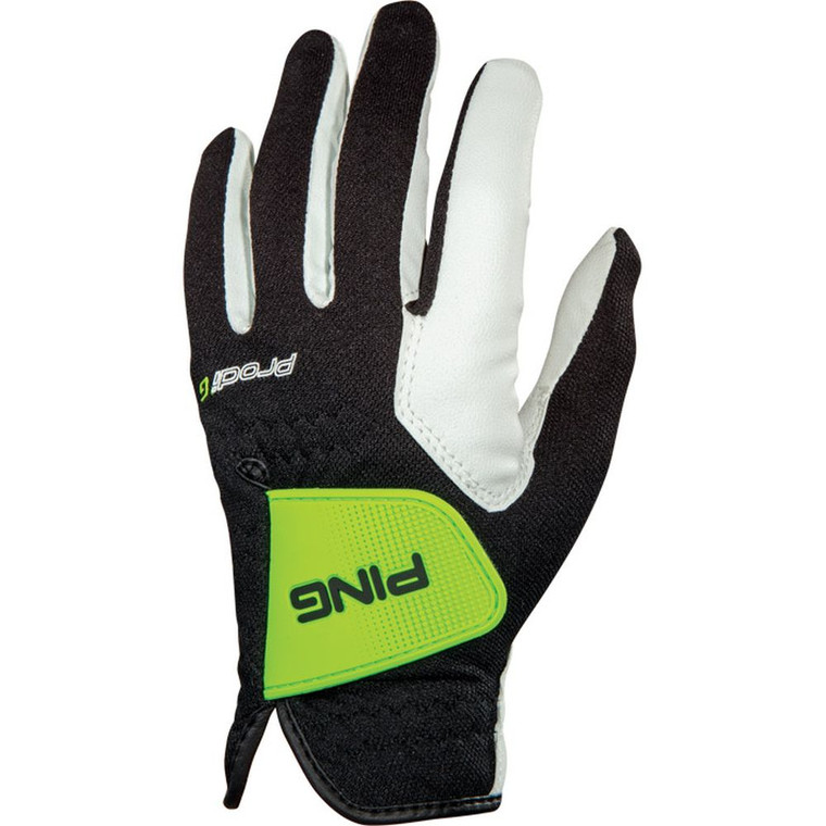 Ping Prodi G Junior Glove (White/Black/Electric Green, RIGHT) Golf NEW