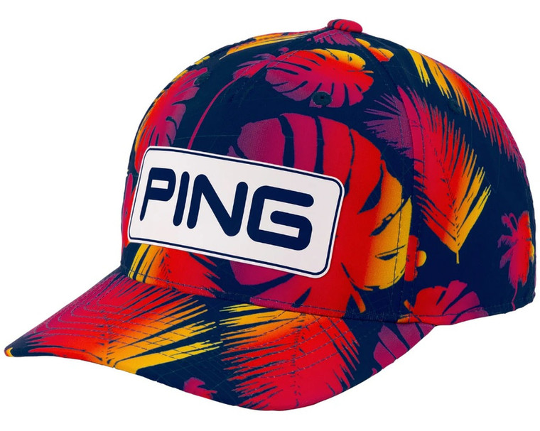 Ping Electric Sunset Tour Snapback Cap (Adjustable) 2025 Golf Hat NEW