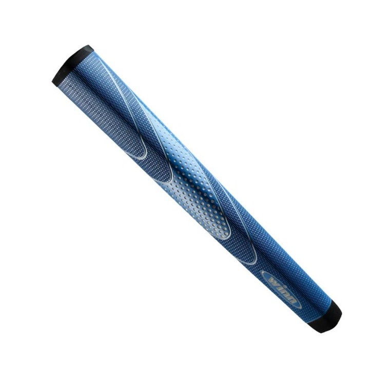 Winn Excel Pistol Putter Grip (Blue/Grey, Jumbolite, J8L-BL) 2024 NEW