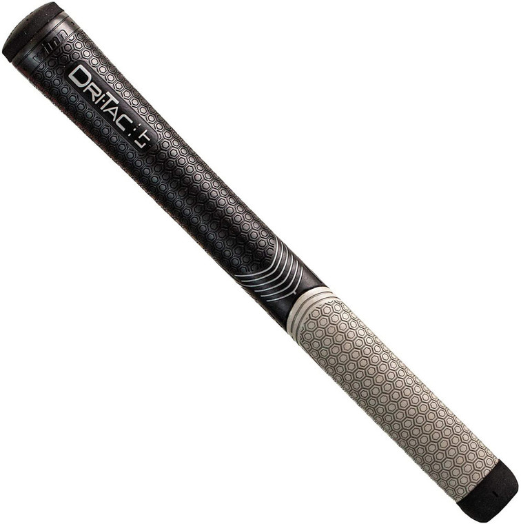 Winn Dri-Tac LT Golf Grip (Standard, Black/Gray, 5LTDT-BKG) NEW