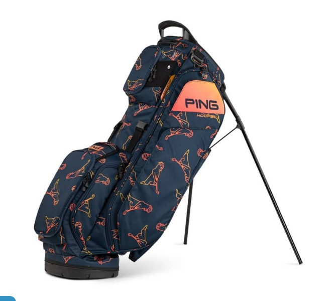 Ping Hoofer 14 Stand Bag (Gradient Mr. Ping, 14-Way top) 2024 NEW