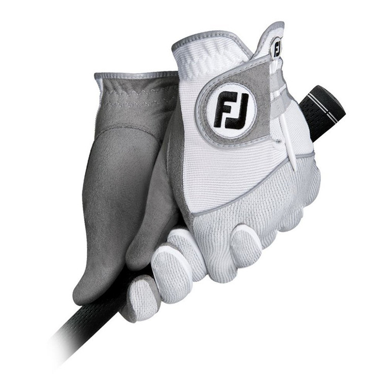 Footjoy Rain Grip Golf Gloves (Grey, Pair, LARGE) NEW