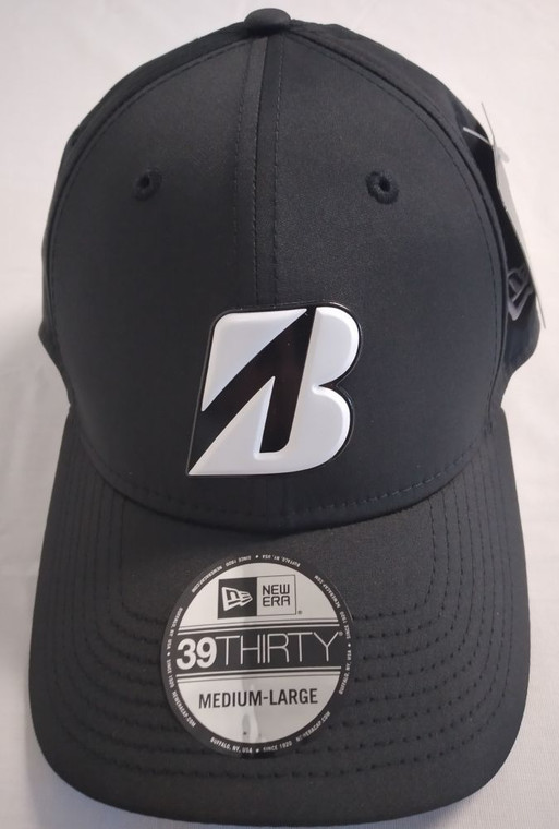 Bridgestone Golf New Era Fitted 2021 Hat (Black, Medium-Large) NEW