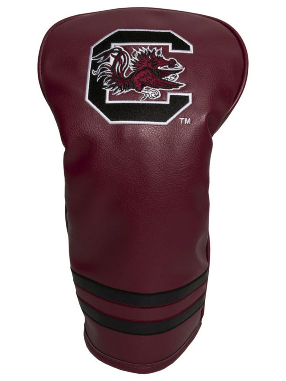 Team Golf Vintage Single Driver Headcover (USC Gamecocks) Fits Oversized NEW