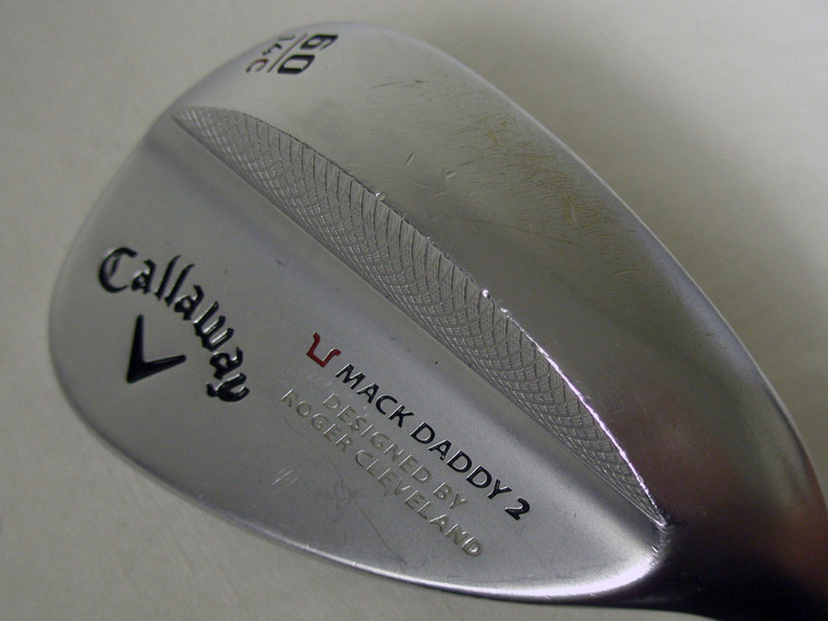 Callaway Mack Daddy 2 Lob Wedge 60* 14* (Chrome, STEEL, C Grind) LW Golf Club